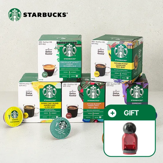 돌체구스토 스타벅스 캡슐 108캡슐