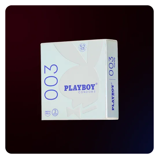 플레이보이 콘돔 3개입