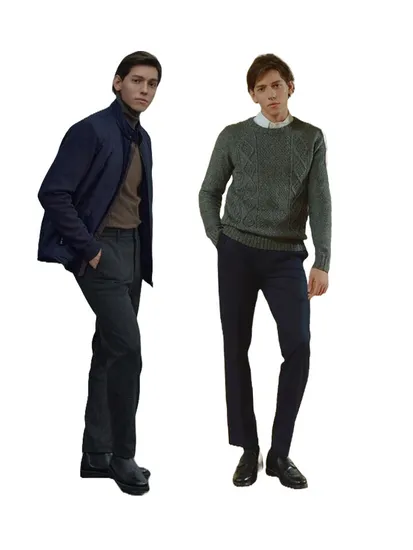 남편 기모 출근바지 1개