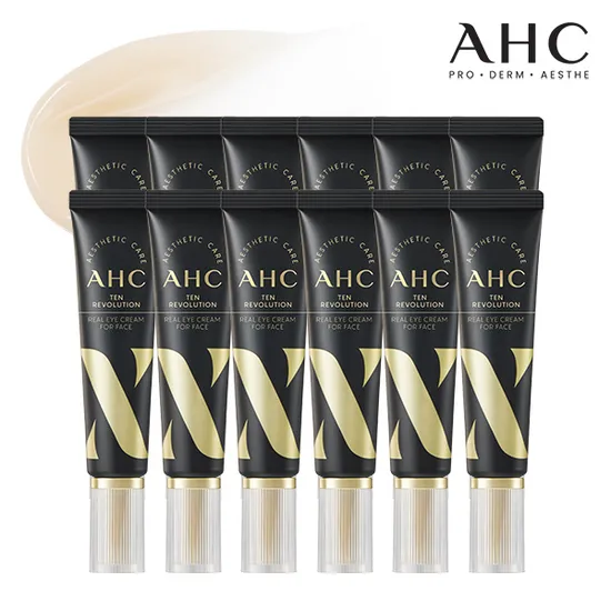 AHC 텐 레볼루션 리얼 아이크림 포 페이스 30ml 12개