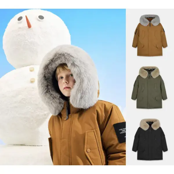 네파키즈 사파리 구스다운자켓