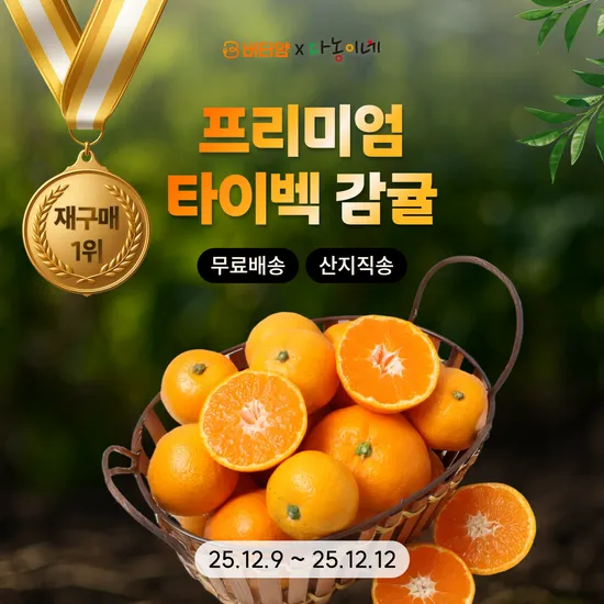 타이벡 감귤 2.5kg S