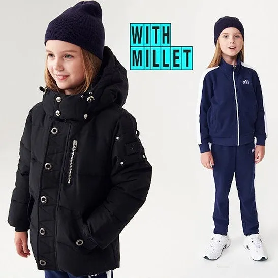 밀레 키즈 성인 볼패딩 트레이닝복 세트 48,000원