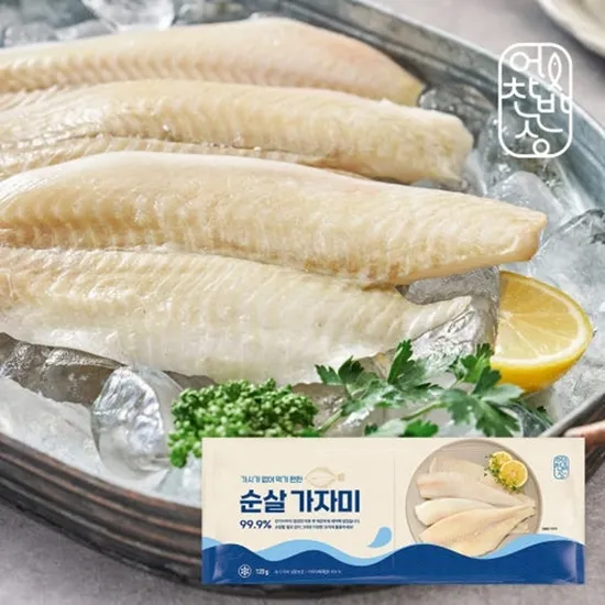 순살가자미 125g x14팩 (총28개)