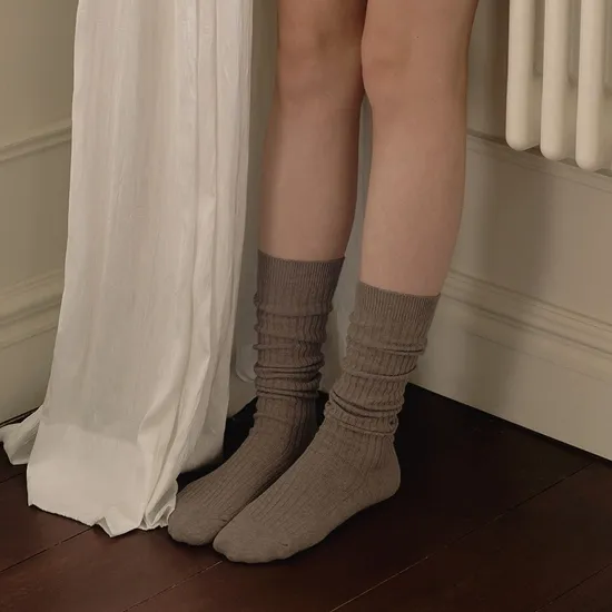 마른파이브 웜 골지 니삭스 2종