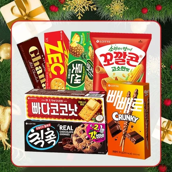 몽쉘, 빼빼로, 제크 외 다양 7종