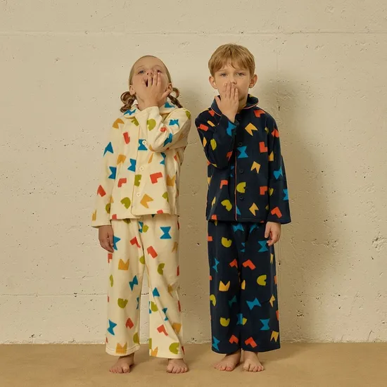 래핑차일드 폭닥폭닥 겨울 후리스 파자마