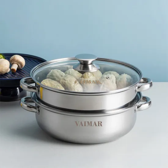 바이마르 스테인레스 2단/3단 찜솥
