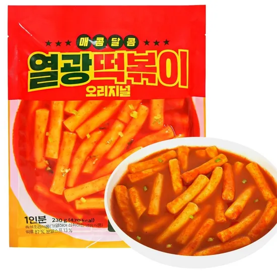 무꼬뭐꼬 열광떡볶이 5팩 11,800원