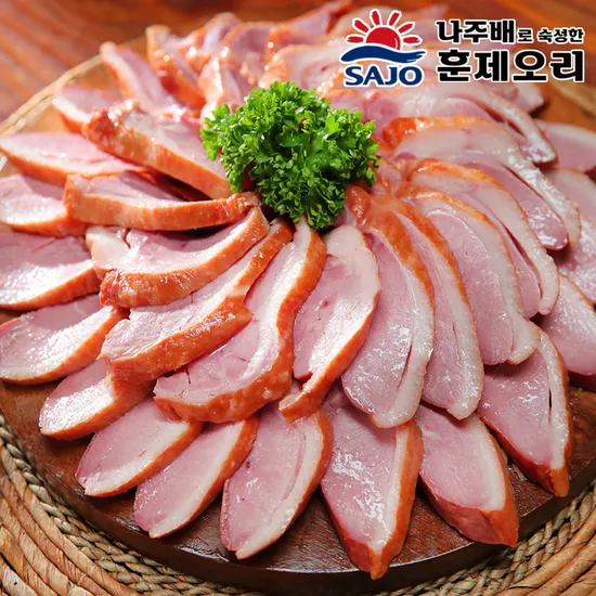 사조원 훈제오리 180g x8 팩