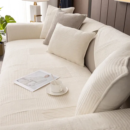 온브릭 소파커버 논슬립 기모 소파패드 3인용