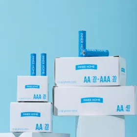 이너홈 알카라인 건전지 AA 40개