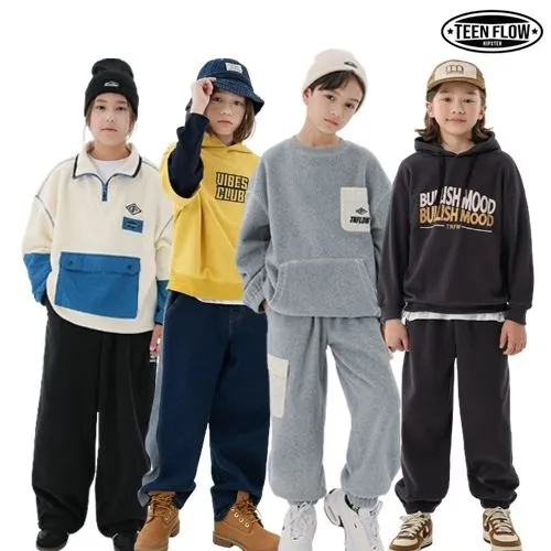 틴플로우 기모상하복 12개