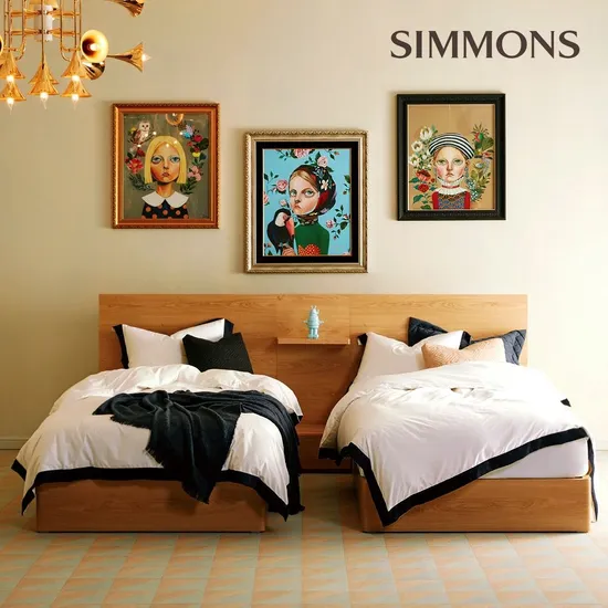 시몬스 뷰티레스트 스위트 SS 온앤더+카할