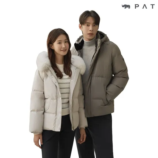 PAT 렉스퍼 하이넥 롱 구스다운 점퍼