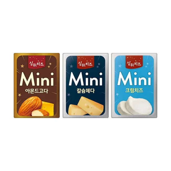 상하 미니치즈 3종 40개