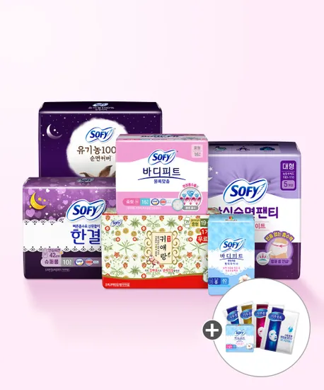 쏘피 바디피트 볼록맞춤 소~대 16P