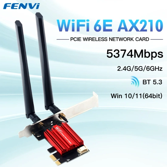 접이식 알루미늄 회전 태블릿 스탠드 [$10.24] WiFi 6E AX210 무선 PCIE 어댑터 [$14.32]