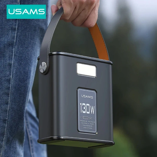 USAMS 130W 파워 스테이션, 80000mAh 비상 전원 공급 장치($60.44/무배)