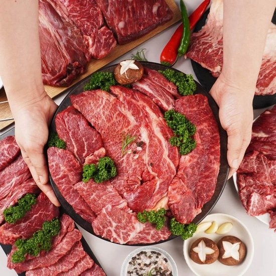 마장동 1등급 한우 모둠세트 1kg 꽃등심/갈비살/차돌박이/특수부위(34,605원/무배)8