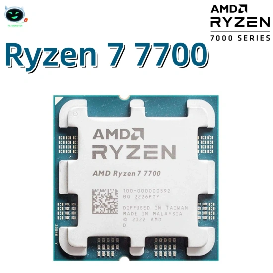 AMD 라이젠 5 7500F($113) AMD Ryzen 5 5600($68) AMD Ryzen 7 7700($166)