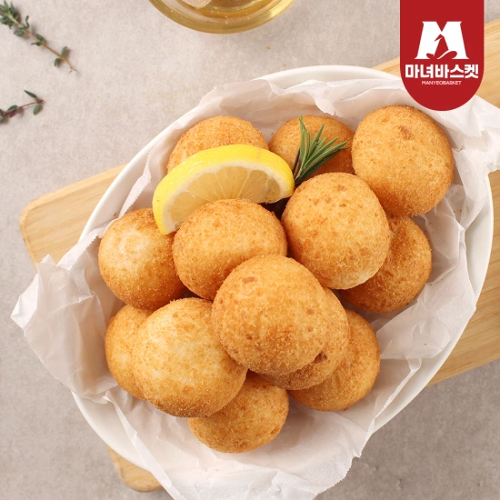 맘스터치 모짜렐라 치즈볼350g(10개입) x2개 (7,999원/무료배송)1