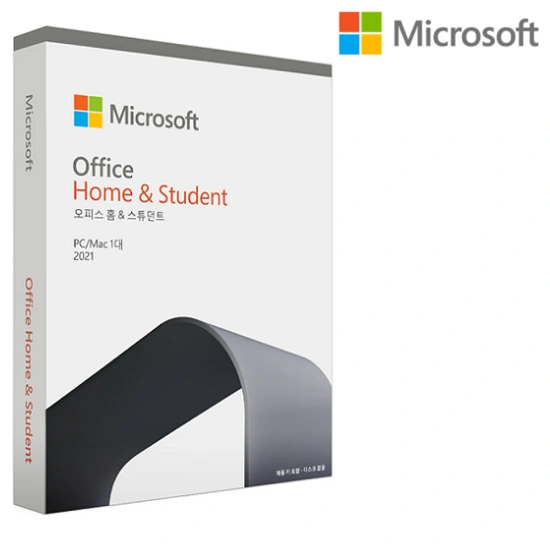 MS 오피스 2021 Office Home Student 패키지 영구사용 제품키 가정용 PKC (76,621/무료)