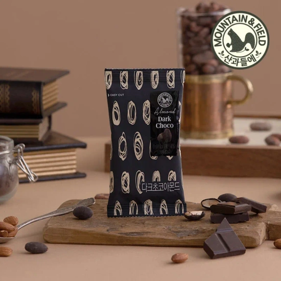 산과들에 밀크초콜릿아몬드x30봉 초콜릿견과 아몬드초코볼 ($7.66,무료) 다크($7.7,무료)