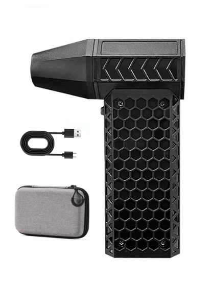 터보 제트 선풍기 휴대용 미니 공기 송풍기, 130000RPM, 풍속 52 m/s  ($15.79/무배)