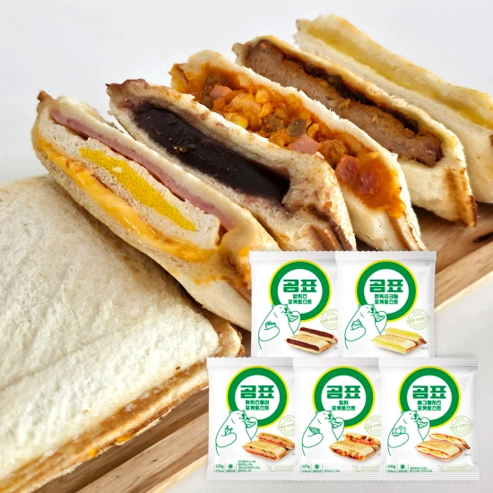 곰표 포켓토스트 5가지맛 6개 앙치즈,쫀득슈크림,핫치즈할라,피자,에그햄치즈 맛선택($11.28,무료),달고 촉촉한 글레이즈드 도넛 10개입 x 2봉 ($8.17,무료)