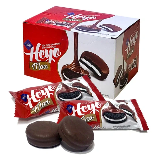 헤요 맥스 720g 오레오에 초코코팅입힌 크런치비스킷초코 24개입 ($3.42,무료)