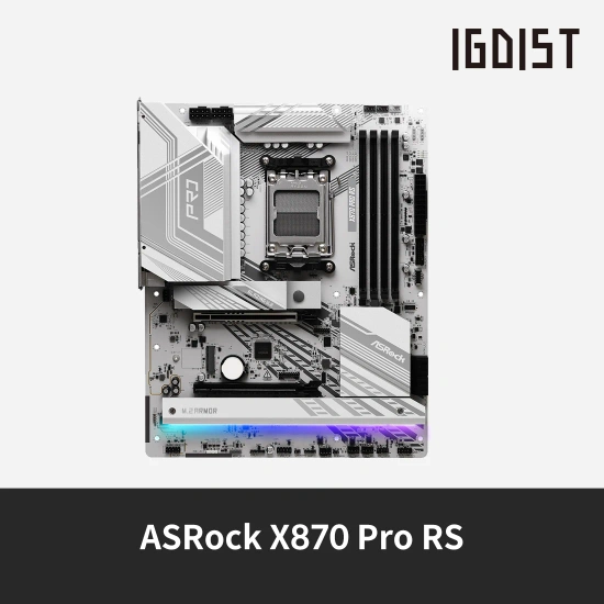 Western Digital WD BLACK SN850X 2TB(15.9만) ASRock X870 Pro RS(26.2만) ASROCK B650M PRO RS(12.6만)