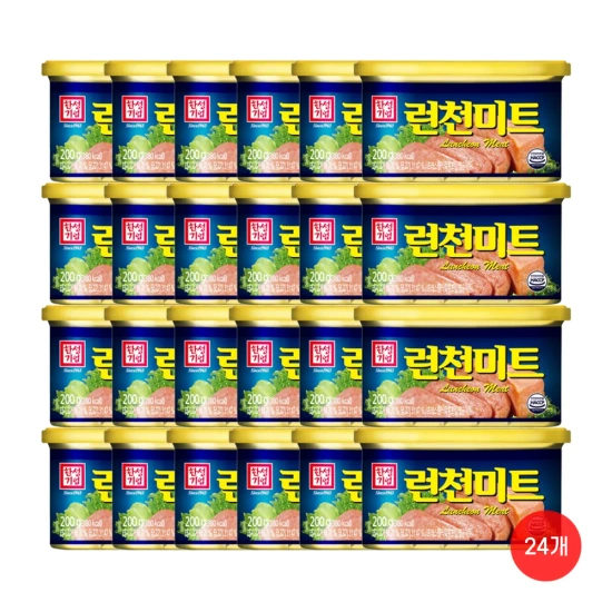 한성 런천미트 200g 24개 (20,501원/무료)