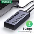 UGREEN-USB C 허브 5Gbps 7 포트(38,445원/무료)