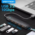 Vention USB 허브 멀티 포트 10Gbps USB 3.2 Gen 2 어댑터($6.41/무료)2