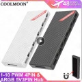 COOLMOON PWM 팬 멀티허브 ($4.37/무료)