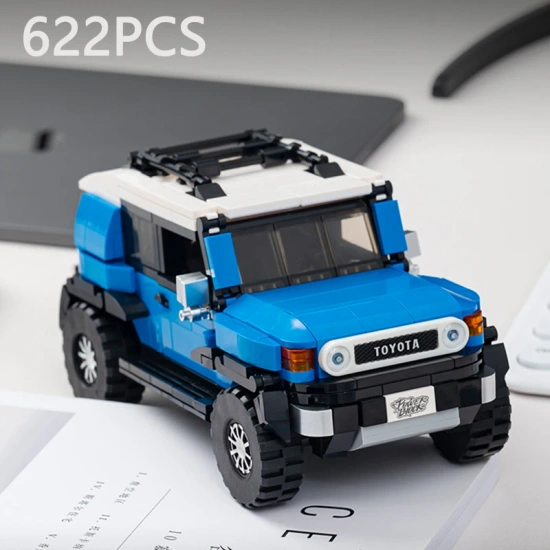 622PCS 도요타 FJ40 오프로드 차량 빌딩 블록 레트로($12.09/무배)