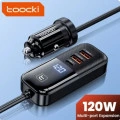 Toocki 120W PD 차량용 충전기($7.17/무료)2