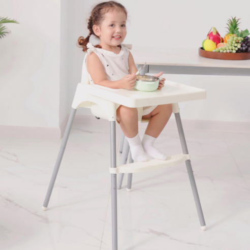 원더파파 높이조절 가능한 발받침 하이체어(31900/무배)