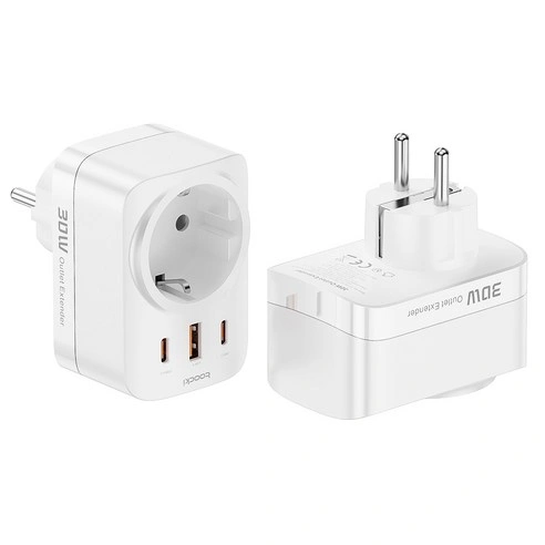 Toocki Gan 접지 USB C타입 고속충전기 1구 3포트 멀티탭 (14,010원/무배)