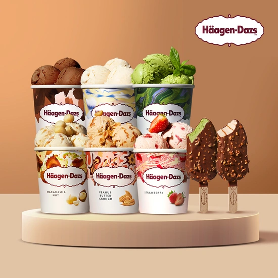 하겐다즈 파인트 아이스크림 3개 (18,810원/무료)