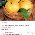 24년 햇 나주배 3kg 7-9과 (13,020원/무료)
