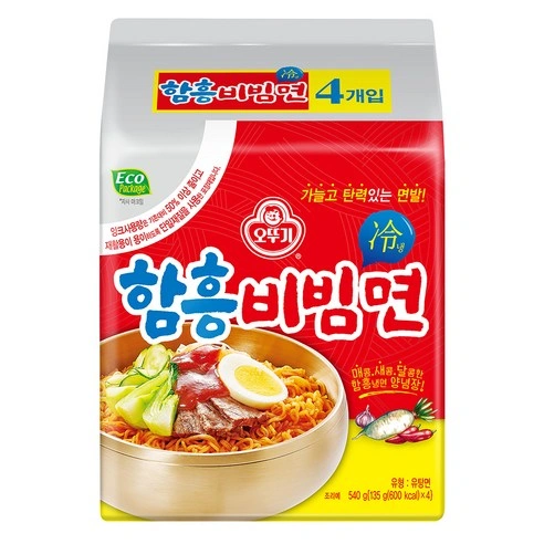 함흥비빔면 135g 4개입 (2,780원/와우무료)