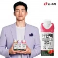 빙그레 더단백 드링크 딸기 단백질 프로틴음료 250ml 18팩(26,200원/무료)