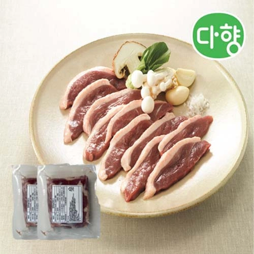 다향 오리슬라이스 500g x 2팩 (10,250원 / 무배)