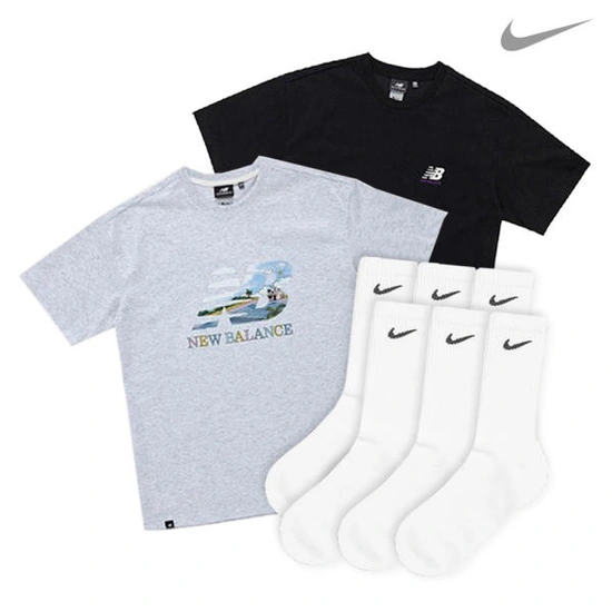 뉴발란스 반팔티 여러종 (22,900원/무료)