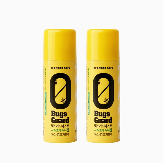 삼진제약 원더세이프 벅스가드미스트 모기기피제 2개 (1,980원/무배)