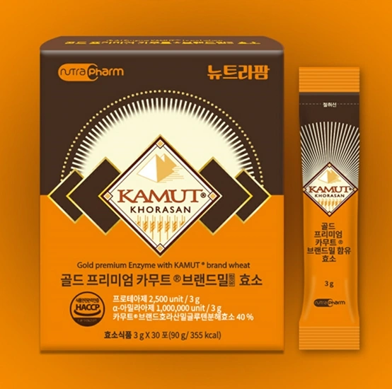 카무트효소 역가수치100만유닛 30포 (13,900원 / 무배)6