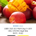 망고 복숭아 2kg(9,900/무료)13