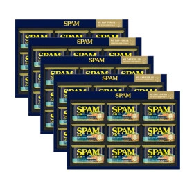 CJ추석선물세트 스팸 라이트 8호 5개 + 쇼핑백 (127,500/무료)1